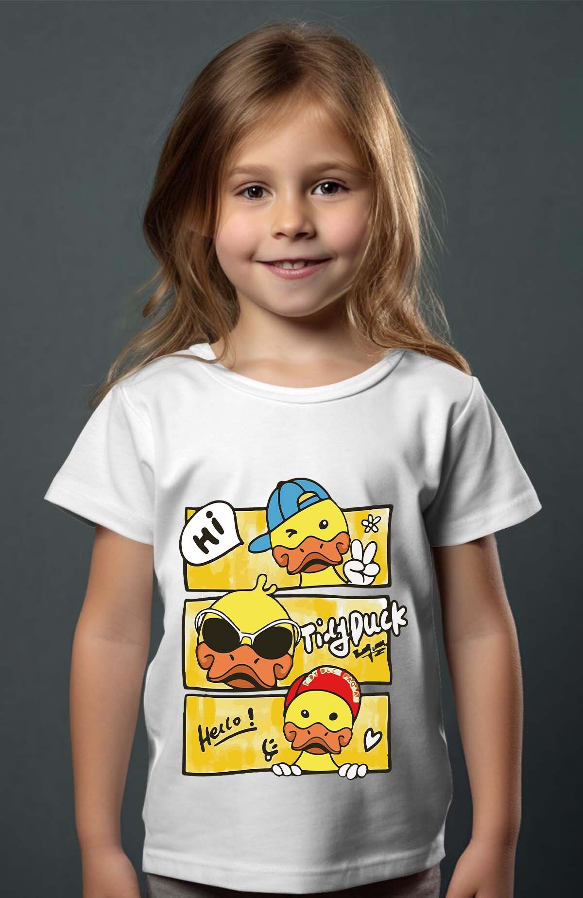 Grossiste I.A.L.D FRANCE - Tidy Duck - T-shirt Fille