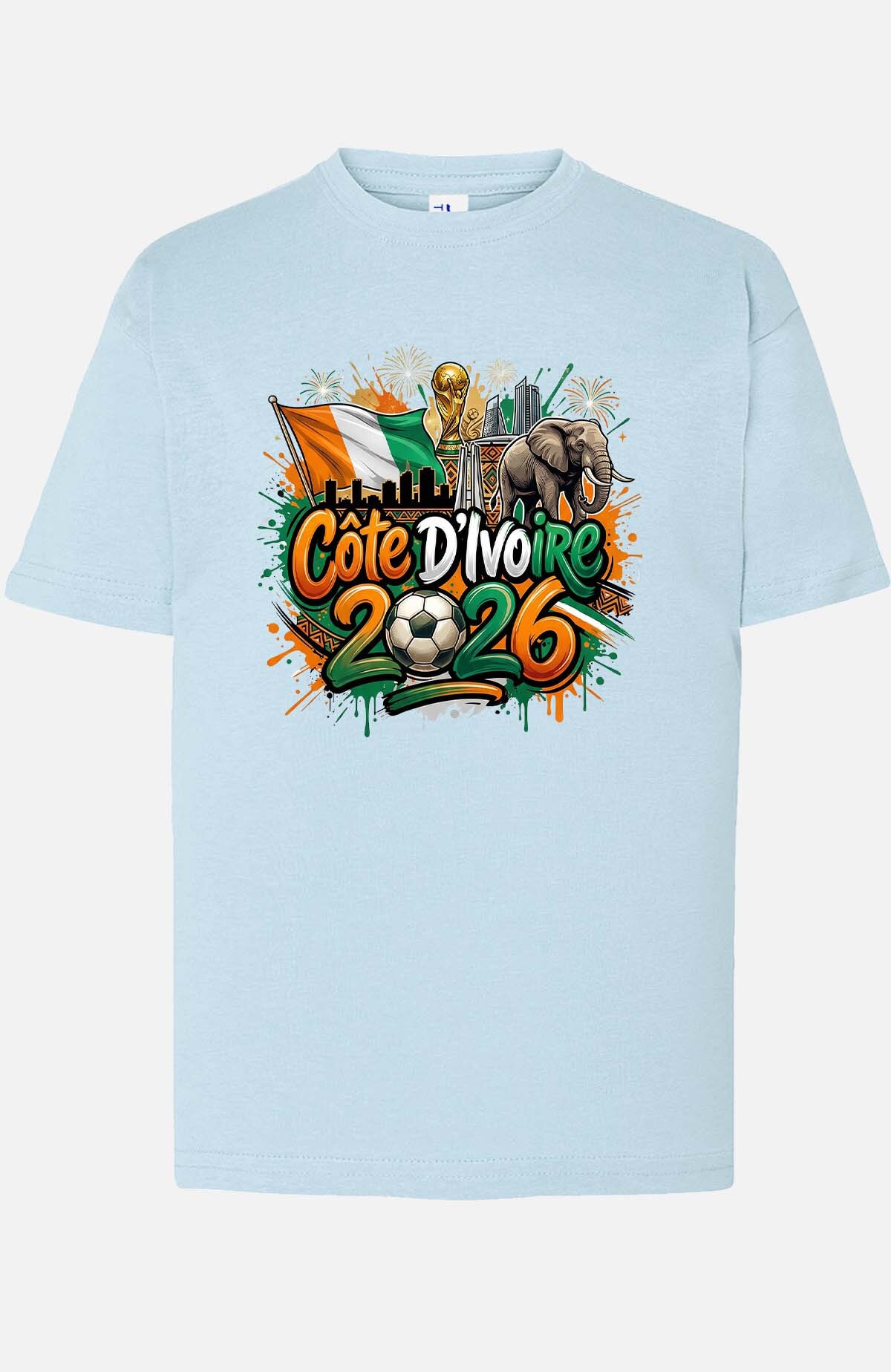 Grossiste I.A.L.D FRANCE - Cdm26 Cote d_ivoire - T-shirt Garçon