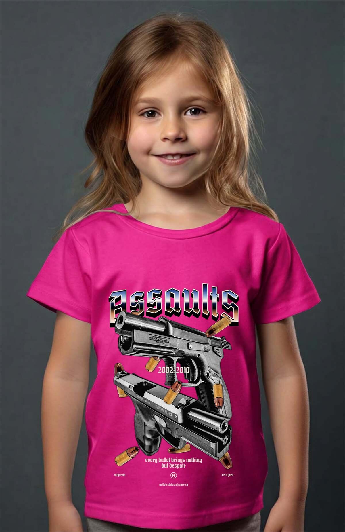 Wholesaler I.A.L.D FRANCE - Gun Graphic - Tee Girl