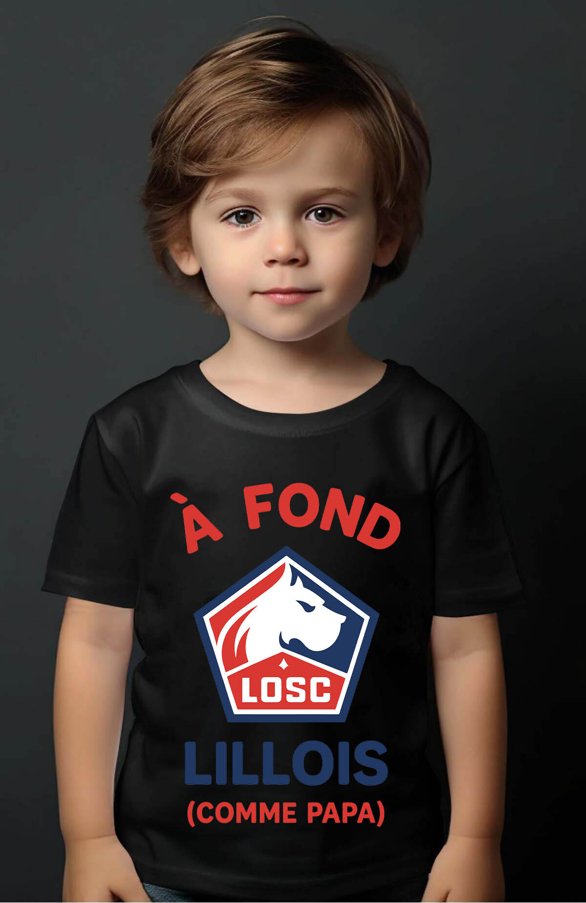 Mayorista I.A.L.D FRANCE - Fondo de papá en lasc - boy t -shirt