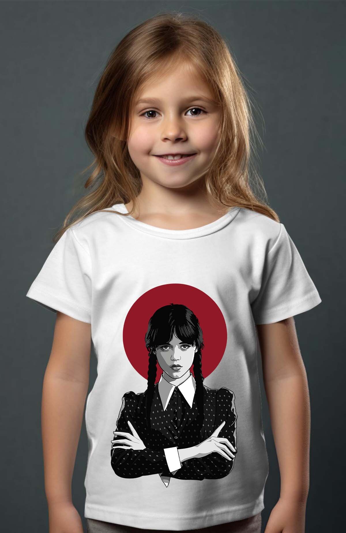 Grossiste I.A.L.D FRANCE - La base Wednes - T-shirt Fille