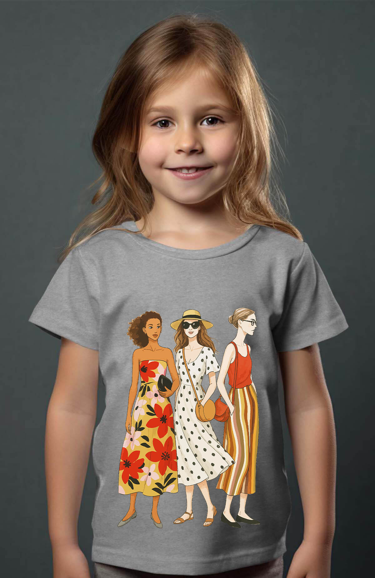 Großhändler I.A.L.D FRANCE - Eleganter Modus - Mädchen T -Shirt