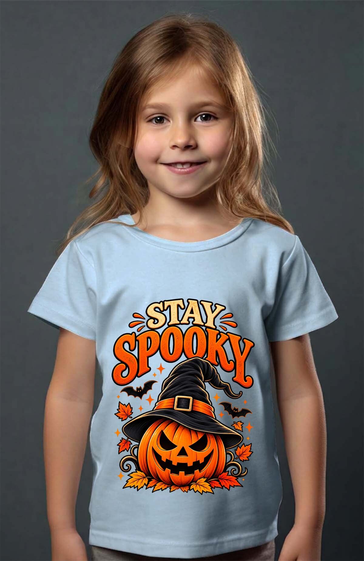 Grossiste I.A.L.D FRANCE - Stay spooky halloween - T-shirt Fille