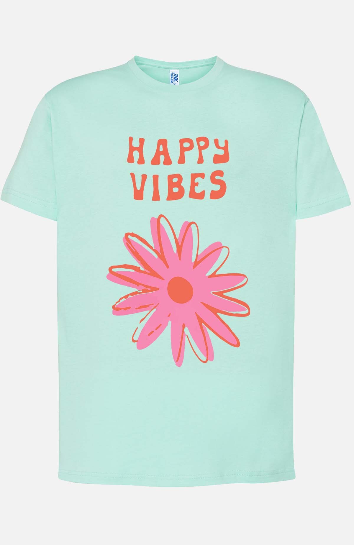 Grossiste I.A.L.D FRANCE - Happy vibes fleur - T-shirt Fille