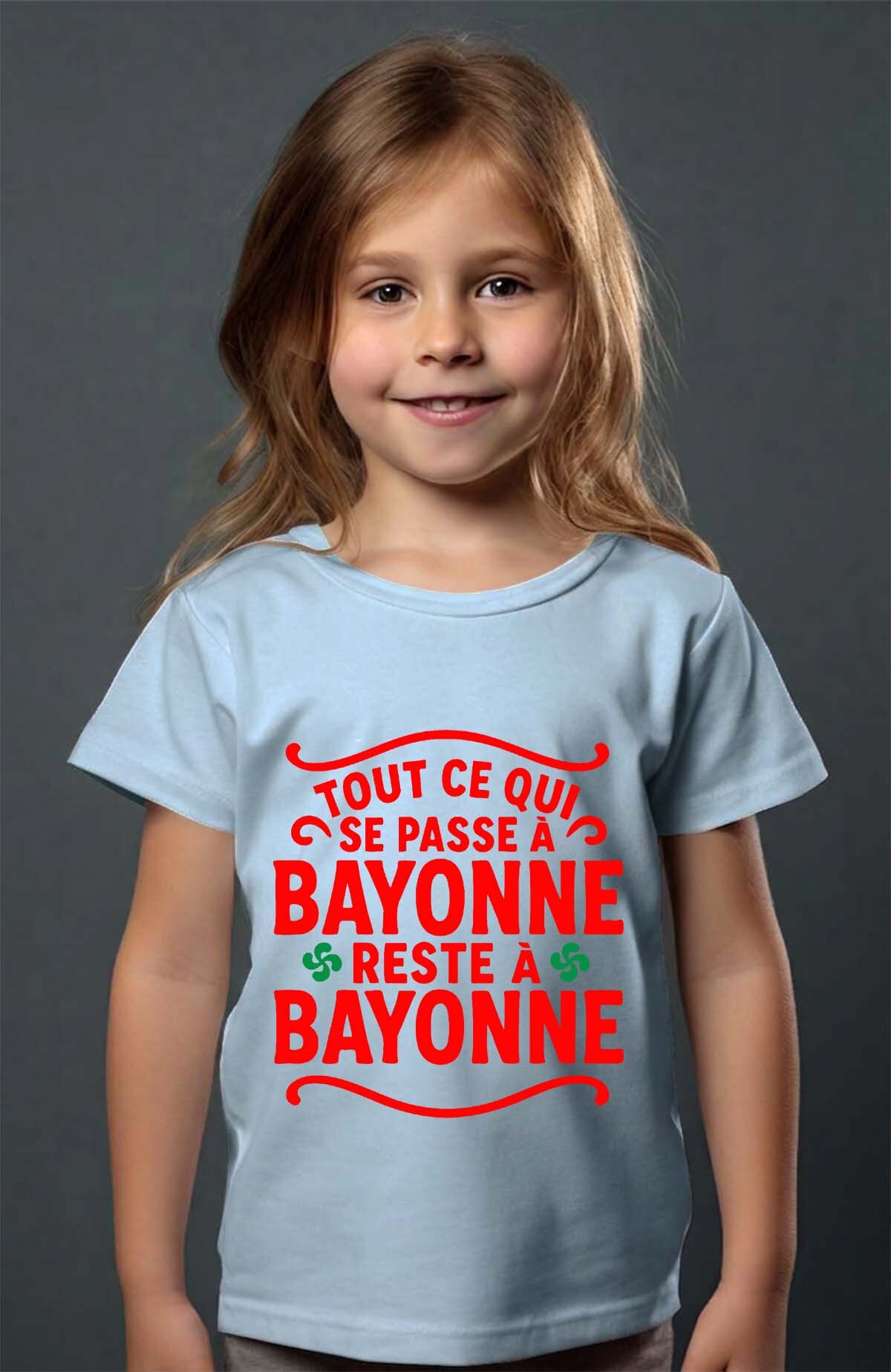 Grossiste I.A.L.D FRANCE - Passe a bayonne - T-shirt Fille