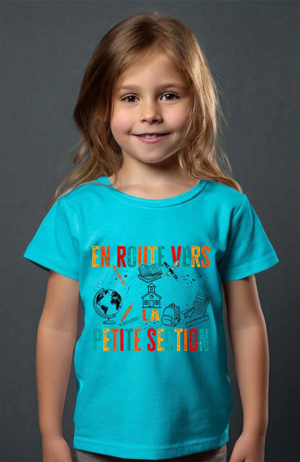 Grossiste I.A.L.D FRANCE - Route Ptite Section - T-shirt Fille