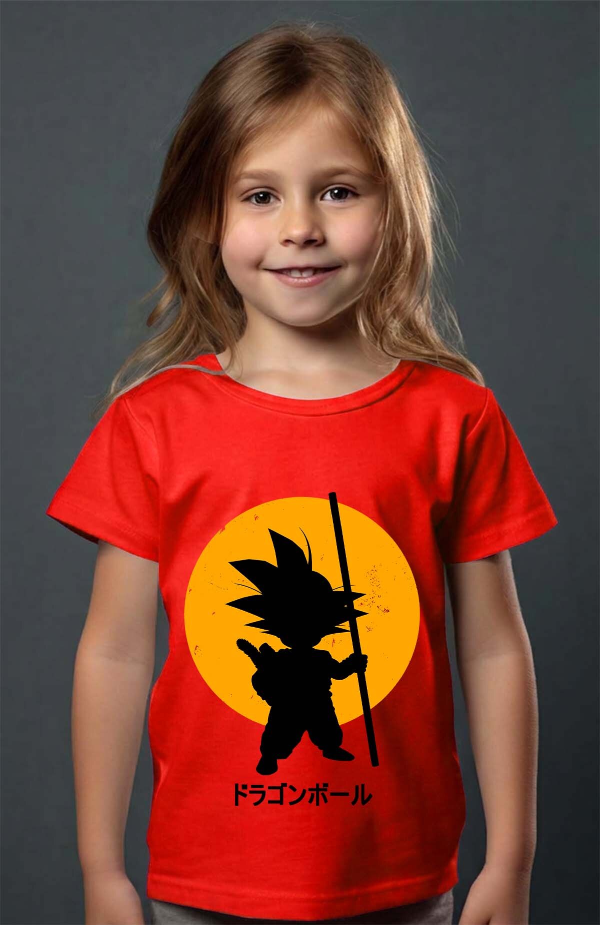 Grossiste I.A.L.D FRANCE - DBZ petit goku - T-shirt Fille