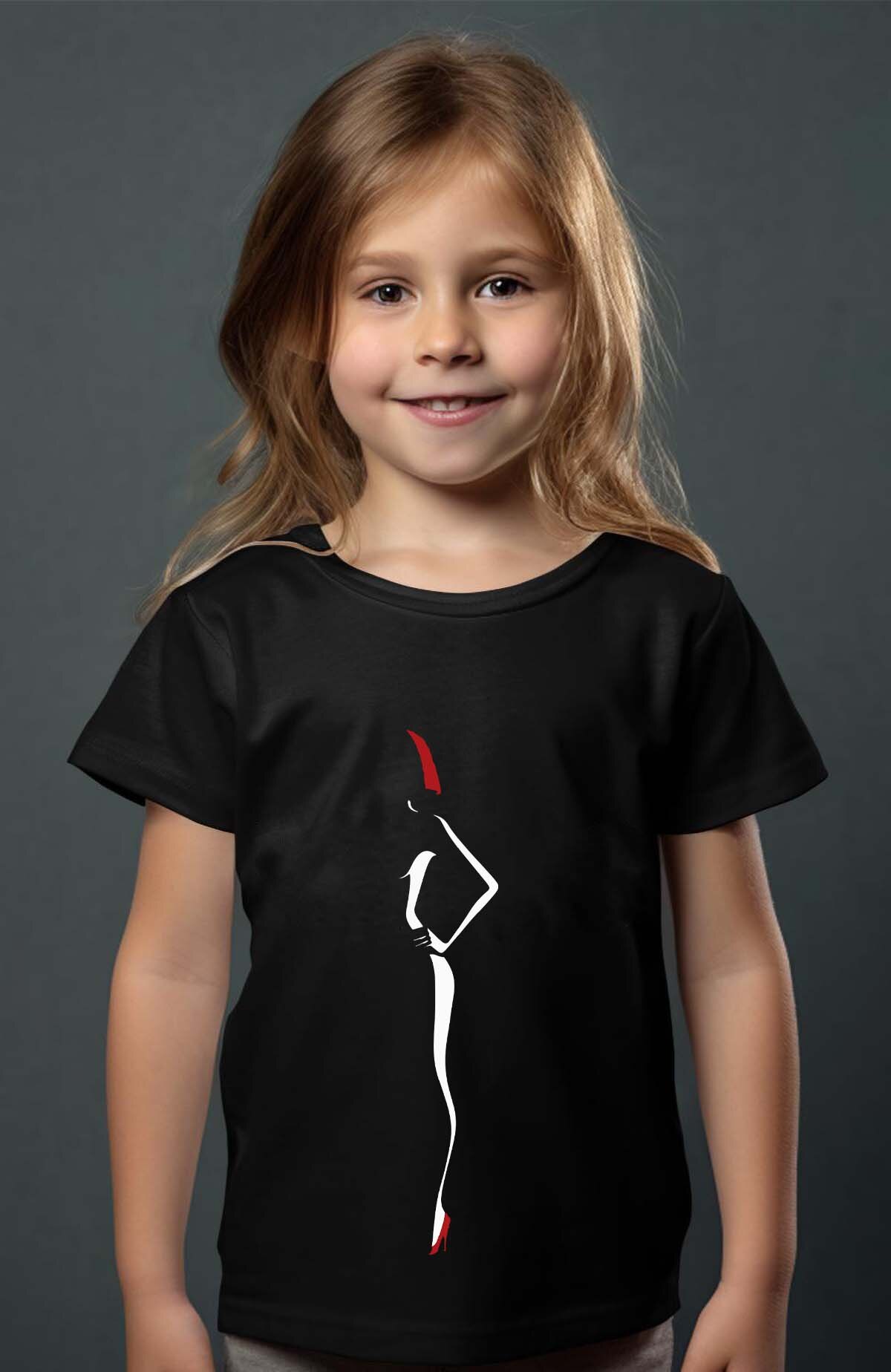 Mayorista I.A.L.D FRANCE - Media Silueta mujer - Camiseta Niña