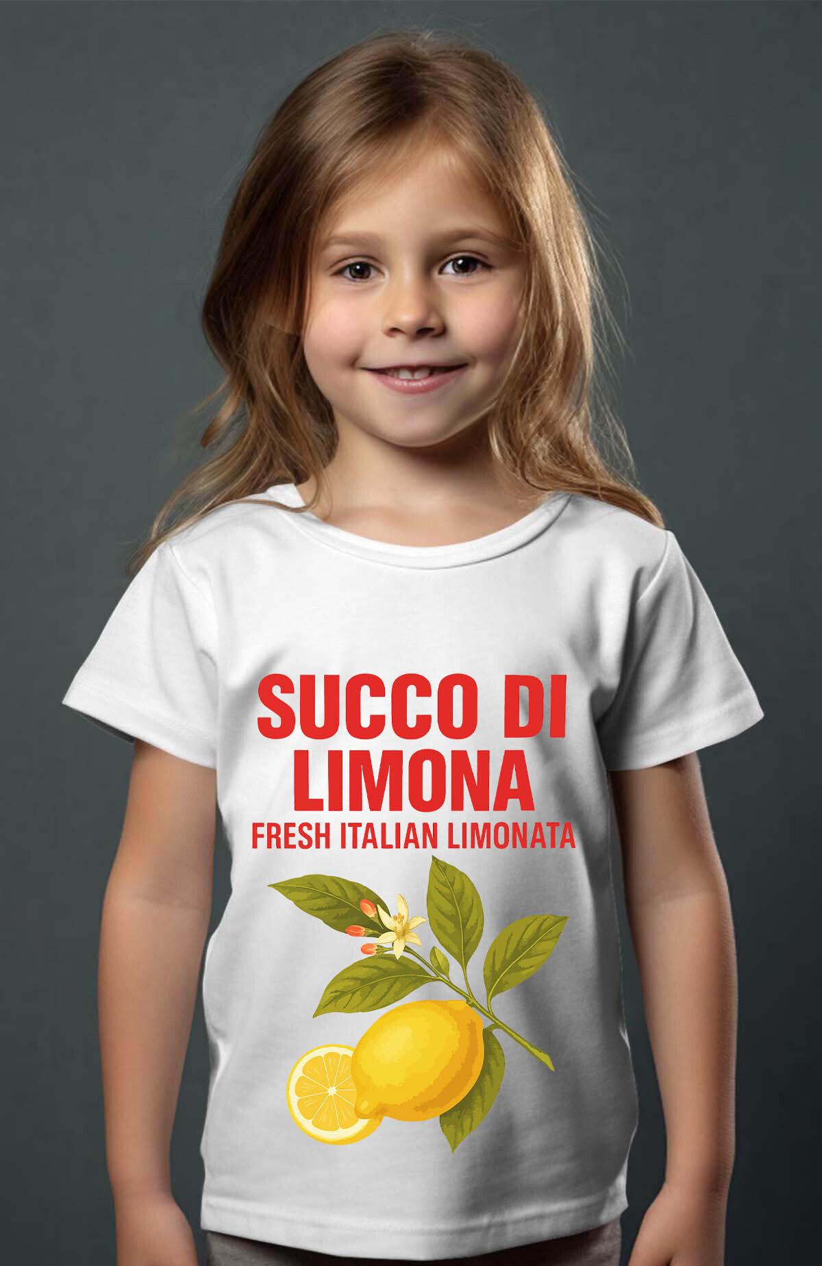 Großhändler I.A.L.D FRANCE - Succo Limona - Mädchen T -Shirt