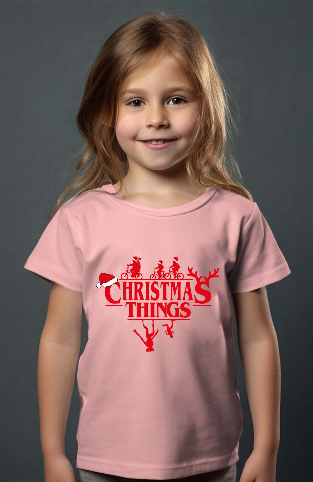 Grossista I.A.L.D FRANCE - ChristmaStranger - Maglietta Bambina