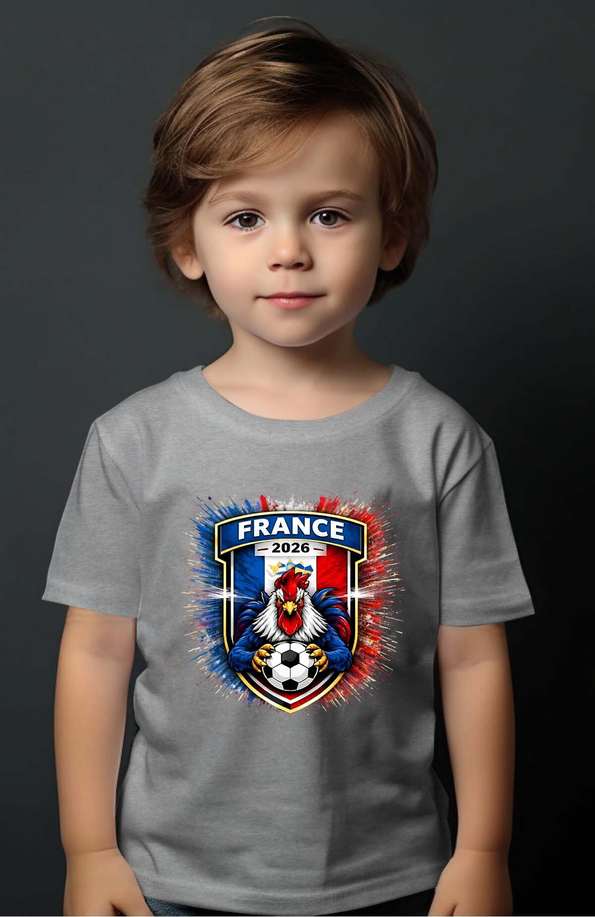 Grossiste I.A.L.D FRANCE - Patch France - T-shirt Garçon