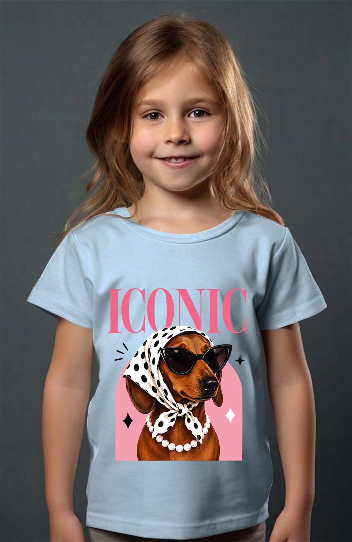 Wholesaler I.A.L.D FRANCE - iconic chien wom - Tee Girl