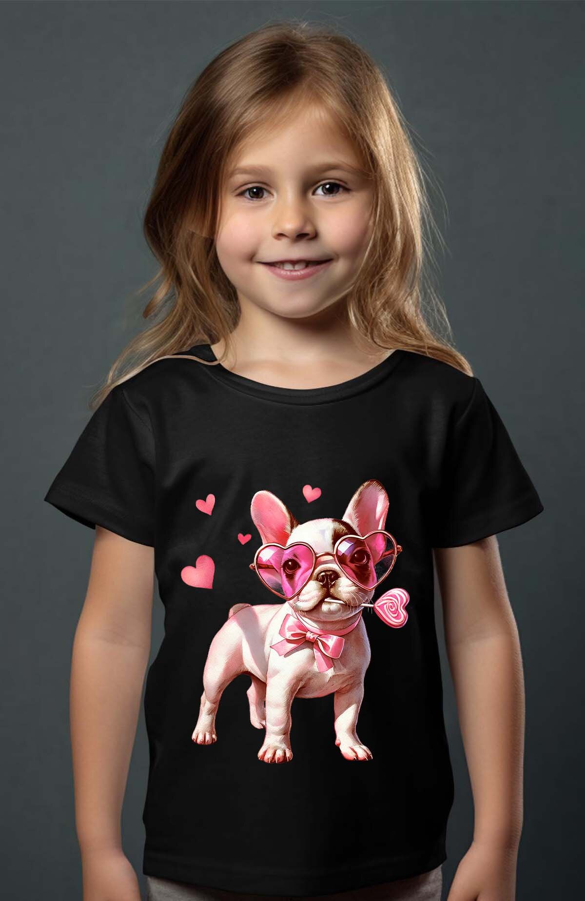 Großhändler I.A.L.D FRANCE - Lunette French Bulldog - Mädchen T-Shirt