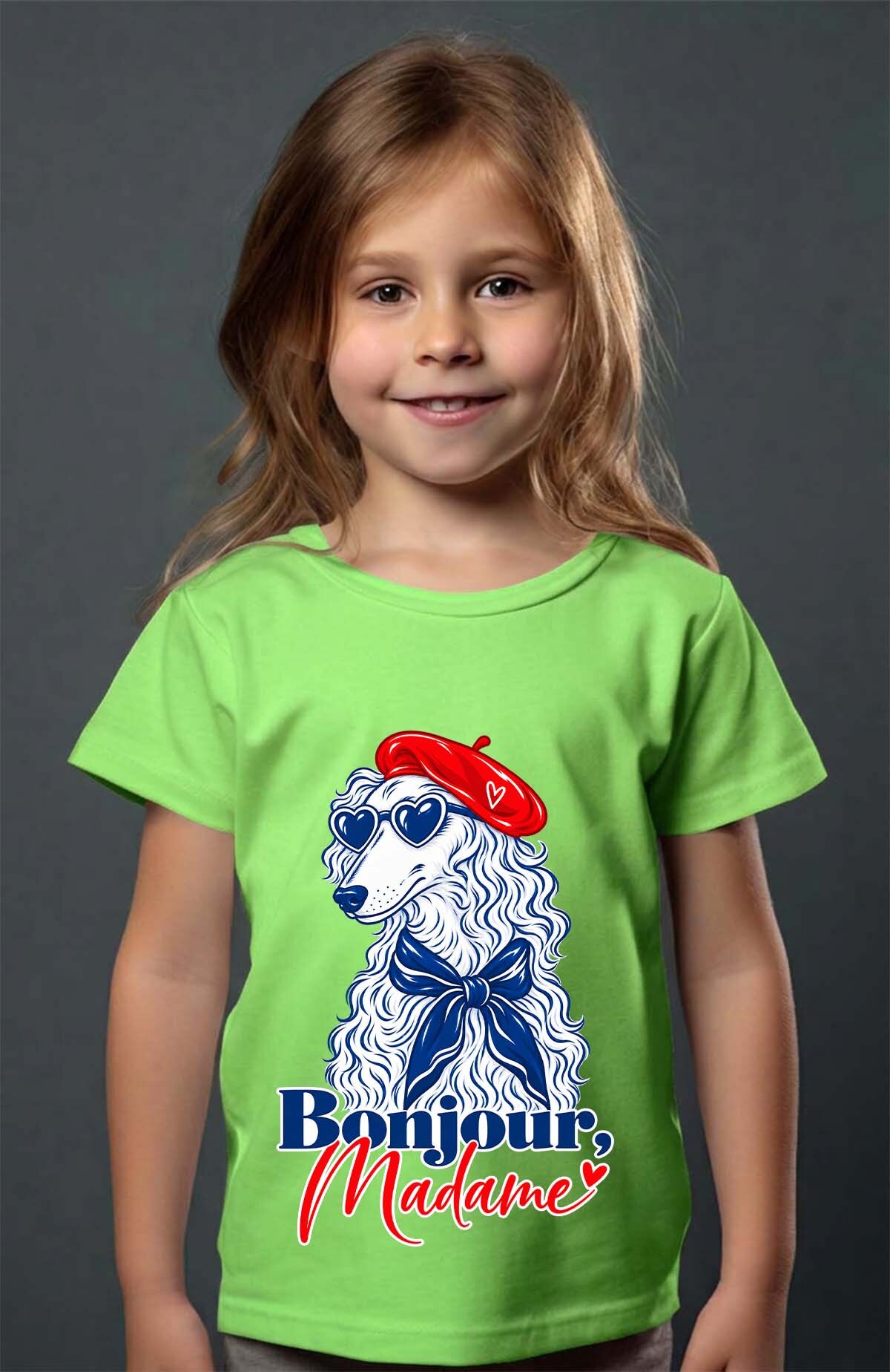 Wholesaler I.A.L.D FRANCE - bonjour madame dog3 - Tee Girl