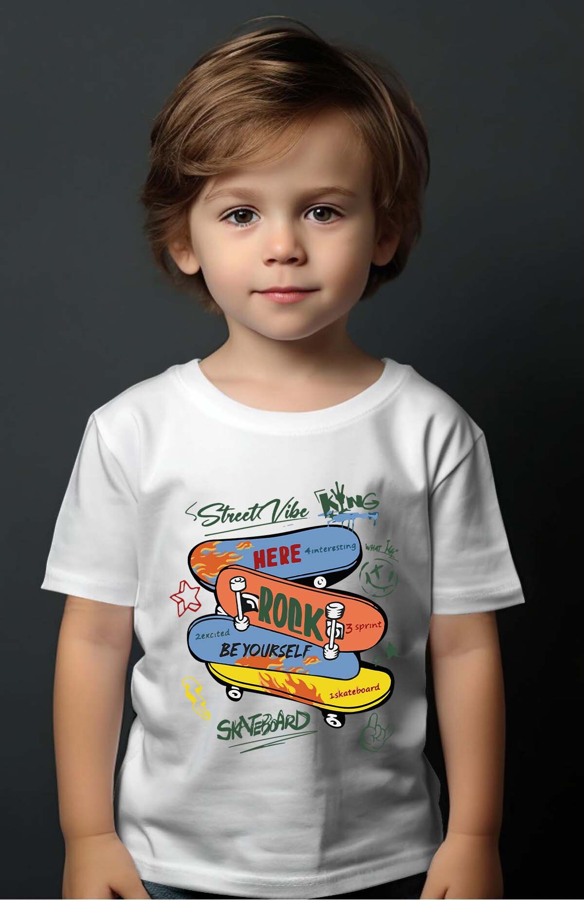 Großhändler I.A.L.D FRANCE - Rock USelf - Jungen T-Shirt