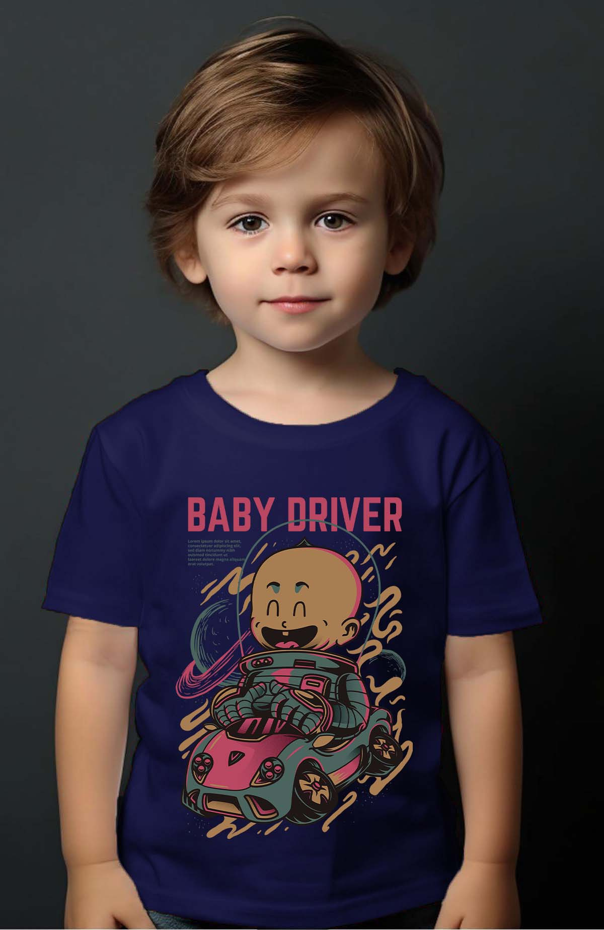 Wholesaler I.A.L.D FRANCE - Baby driver smile - Tee Boy