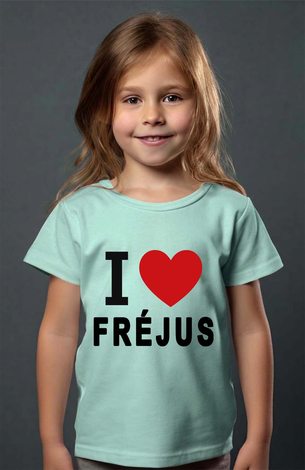 Grossiste I.A.L.D FRANCE - I love Fréjus - T-shirt Fille