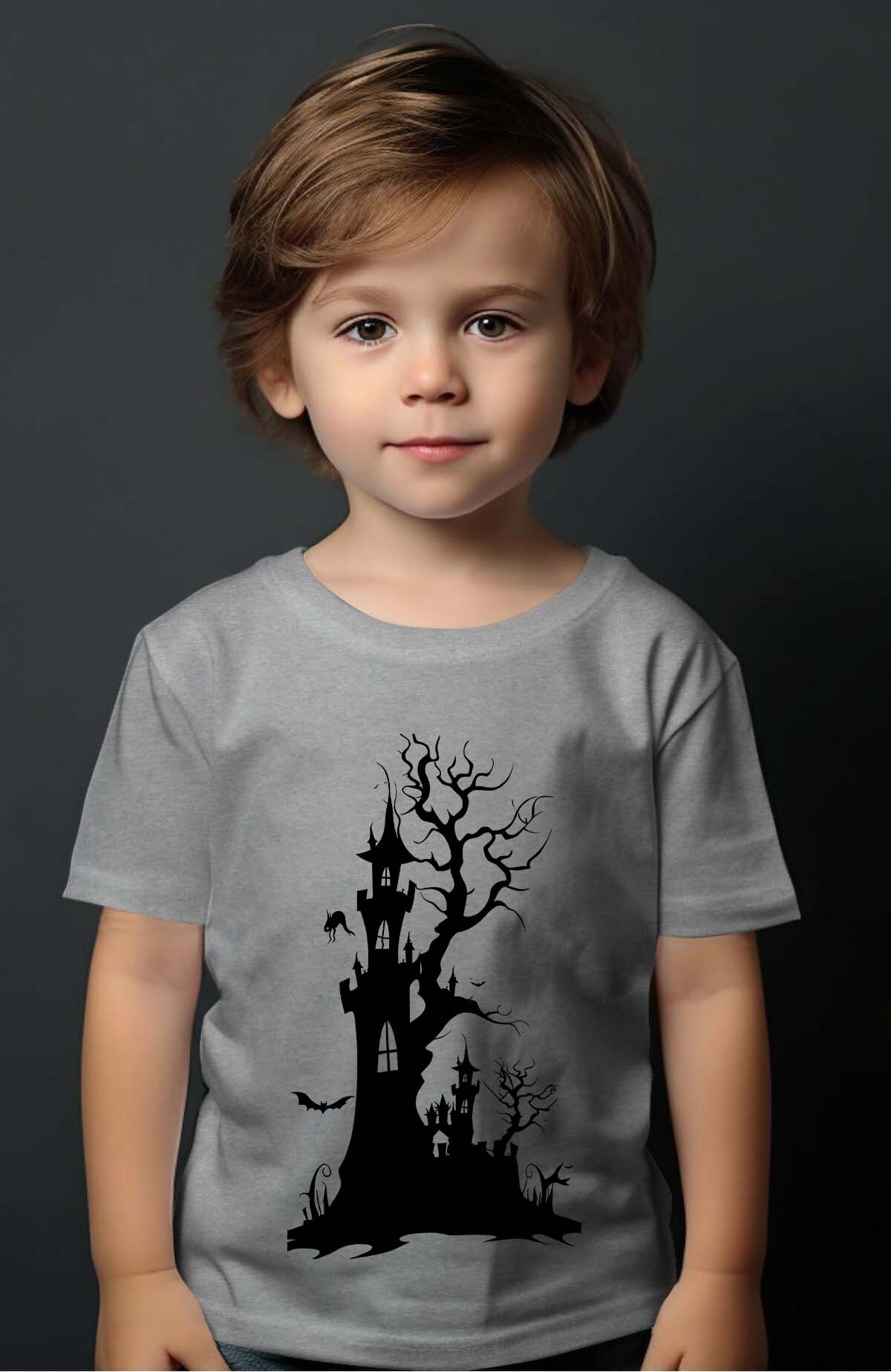 Grossiste I.A.L.D FRANCE - Halloween tree - T-shirt Garçon