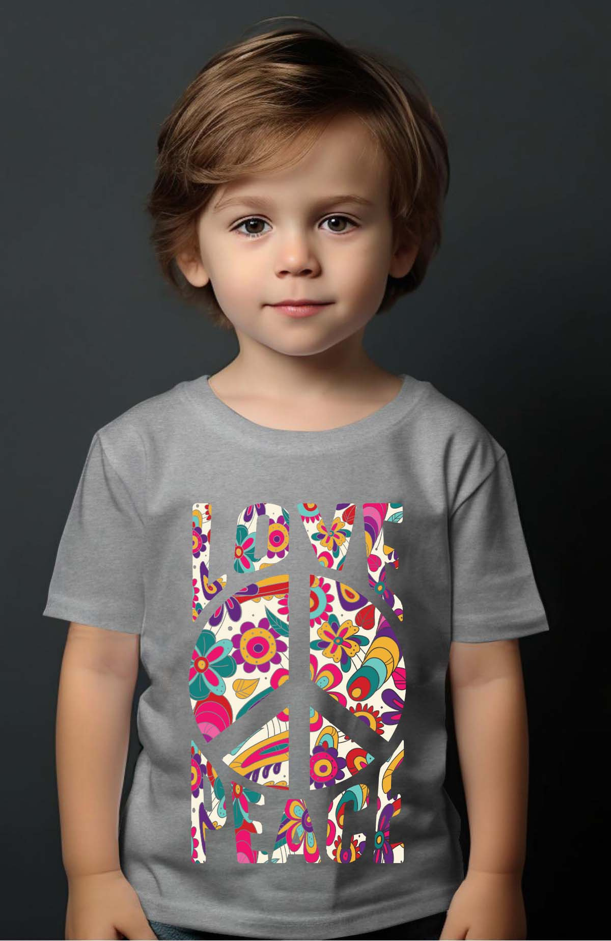 Grossiste I.A.L.D FRANCE - Flower Power - T-shirt Garçon