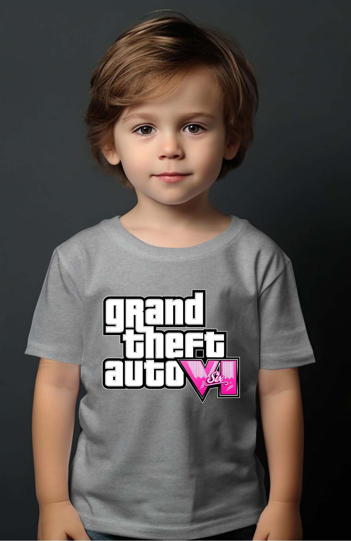 Grossiste I.A.L.D FRANCE - Txt Logo GTheft - T-shirt Garçon