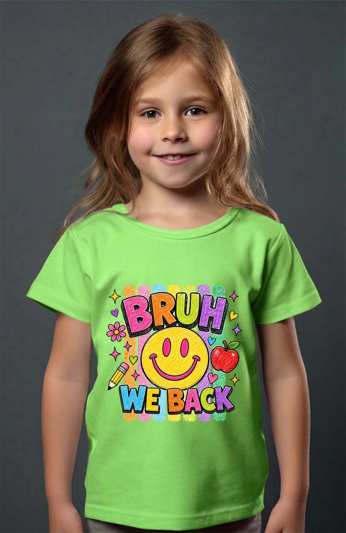 Grossiste I.A.L.D FRANCE - BRUH we back - T-shirt Fille