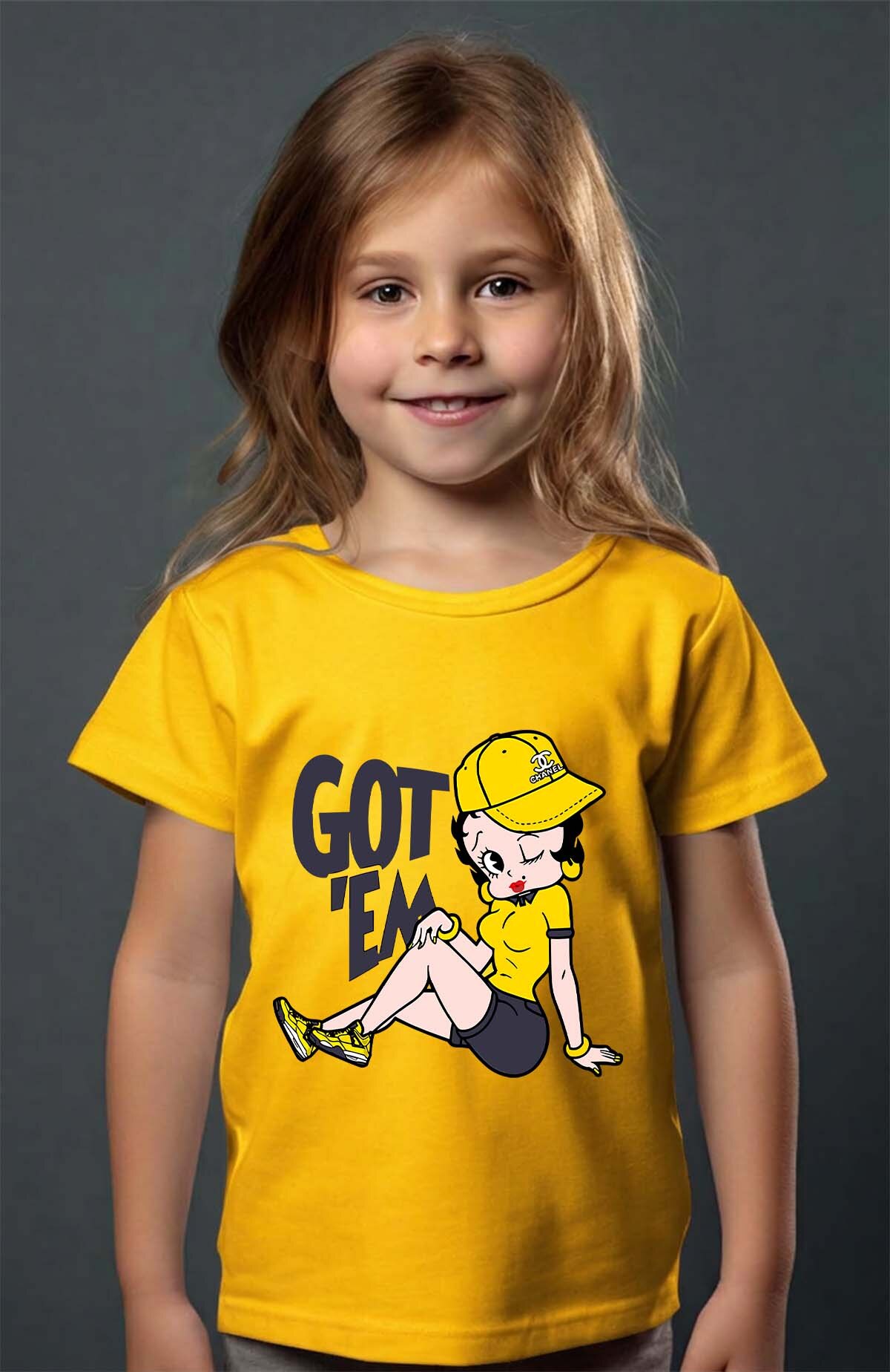 Grossiste I.A.L.D FRANCE - Gamin  GET EM - T-shirt Fille