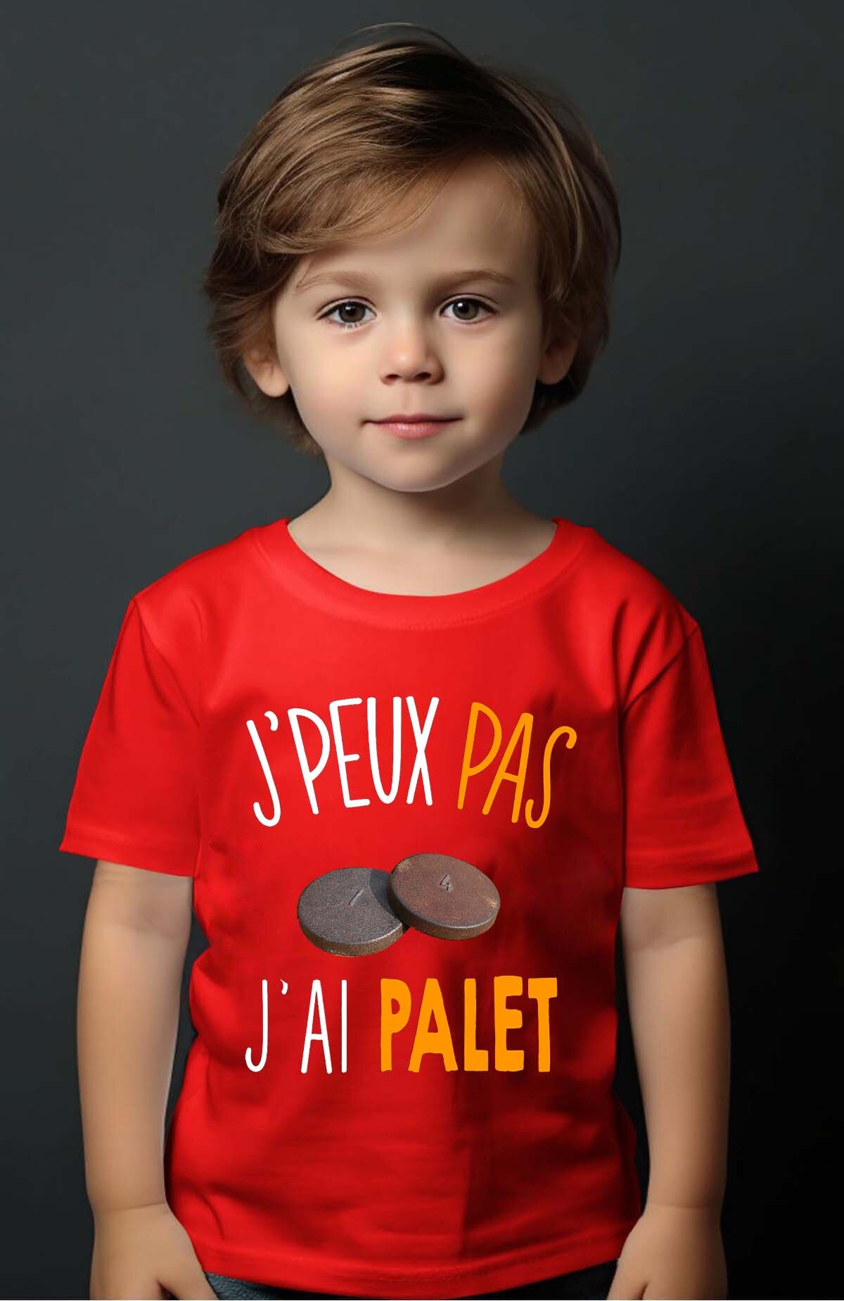 Grossiste I.A.L.D FRANCE - J ai palet - T-shirt Garçon