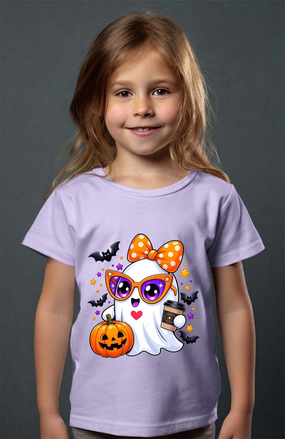 Grossiste I.A.L.D FRANCE - Miss ghost halloween - T-shirt Fille