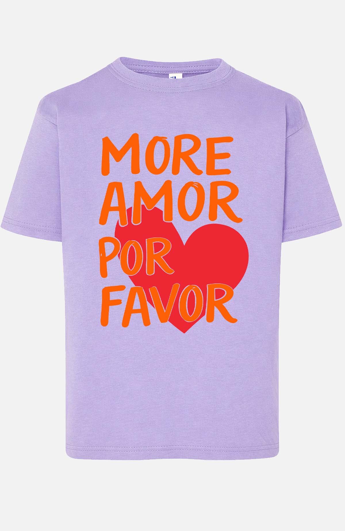 Großhändler I.A.L.D FRANCE - More amor Favor - Mädchen T-Shirt