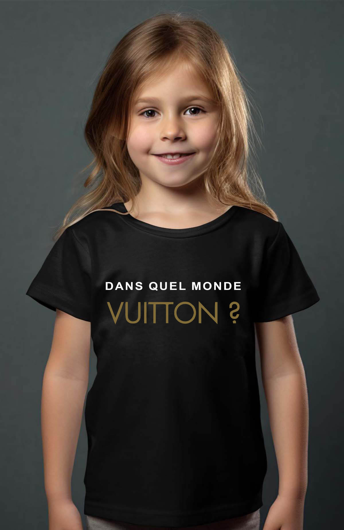 Grossiste I.A.L.D FRANCE - Monde Vuitton - T-shirt Fille
