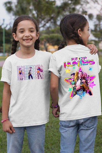 Grossiste I.A.L.D FRANCE - Kpop Hunters - T-shirt Fille Grossiste I.A.L.D FRANCE - Kpop Hunters - T-shirt Fille