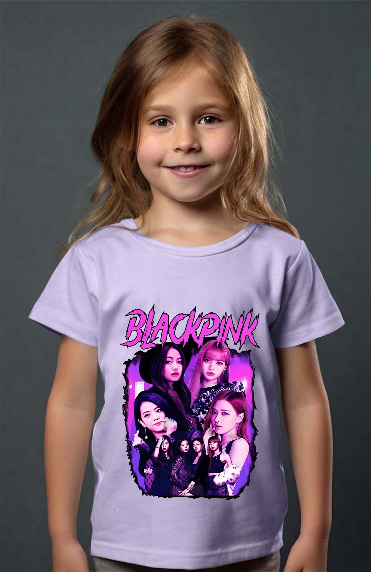 Grossiste I.A.L.D FRANCE - Black pink Bootleg 01 - T-shirt Fille