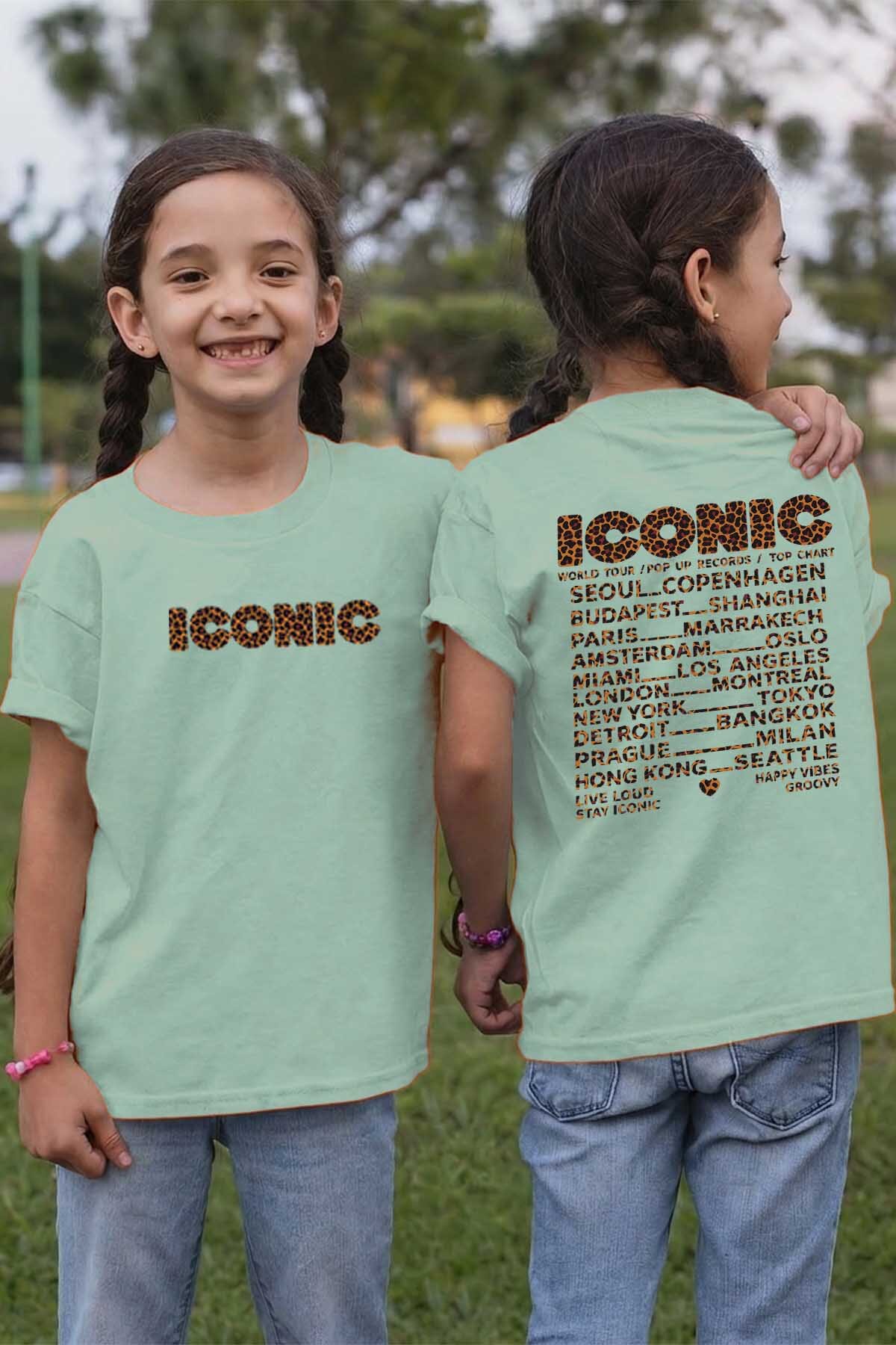 Grossiste I.A.L.D FRANCE - Iconic leo - T-shirt Fille