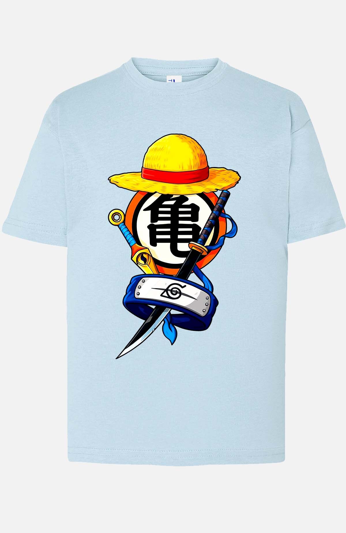 Mayorista I.A.L.D FRANCE - Lufy Goku Naruto - Camiseta Niño