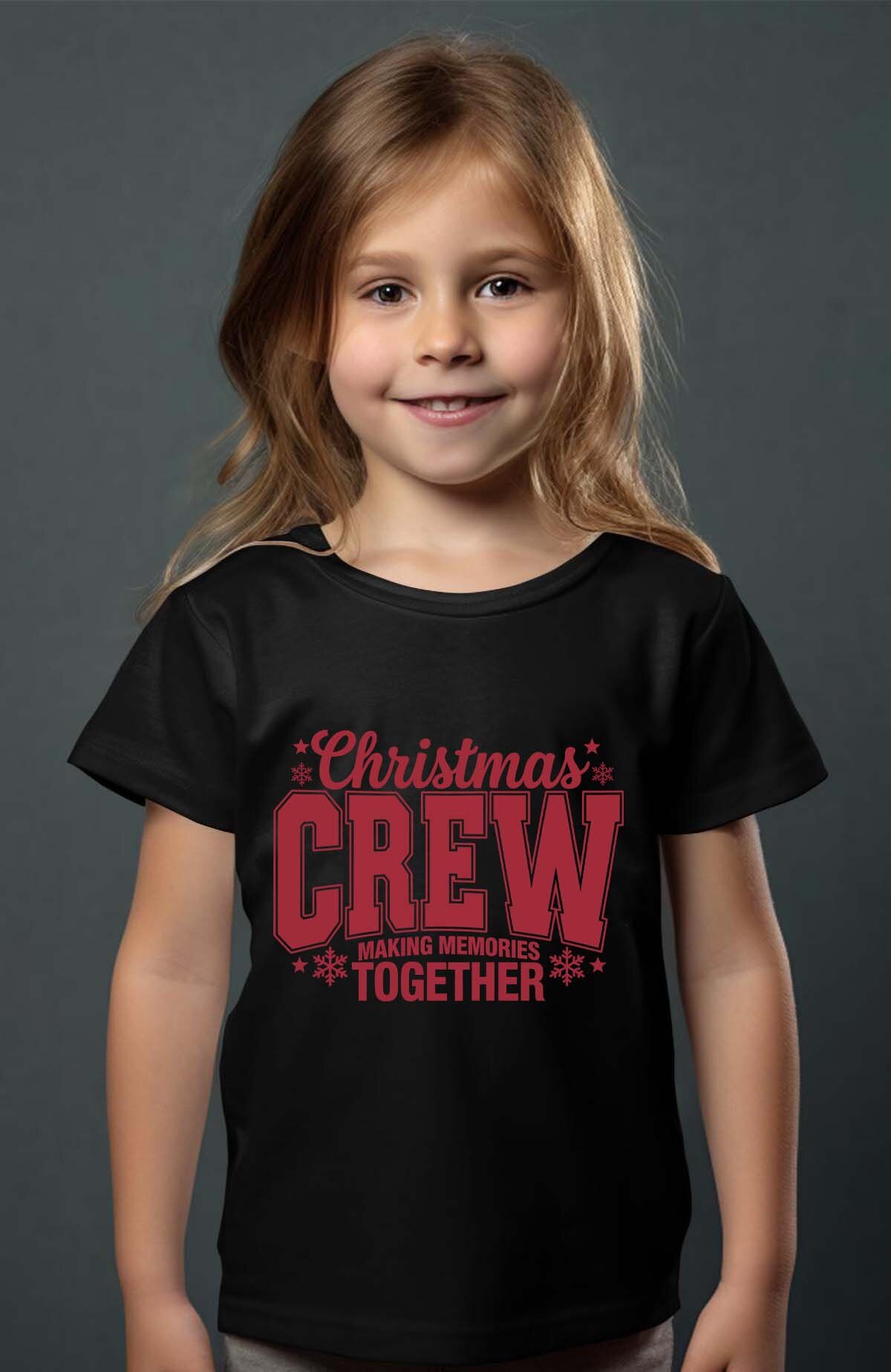 Großhändler I.A.L.D FRANCE - Red Christmas Crew - Mädchen T-Shirt