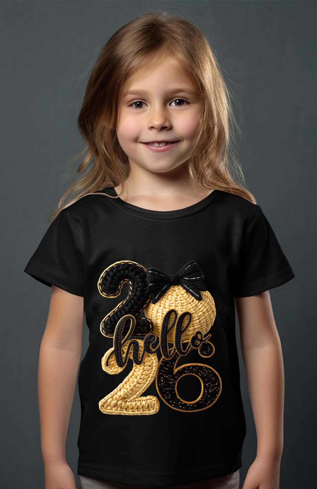 Großhändler I.A.L.D FRANCE - Häkel-Neujahr 2026 - Mädchen T-Shirt