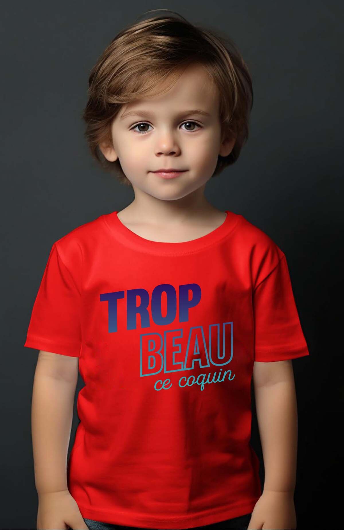 Großhändler I.A.L.D FRANCE - Zu schön Frechdachs - Jungen T-Shirt
