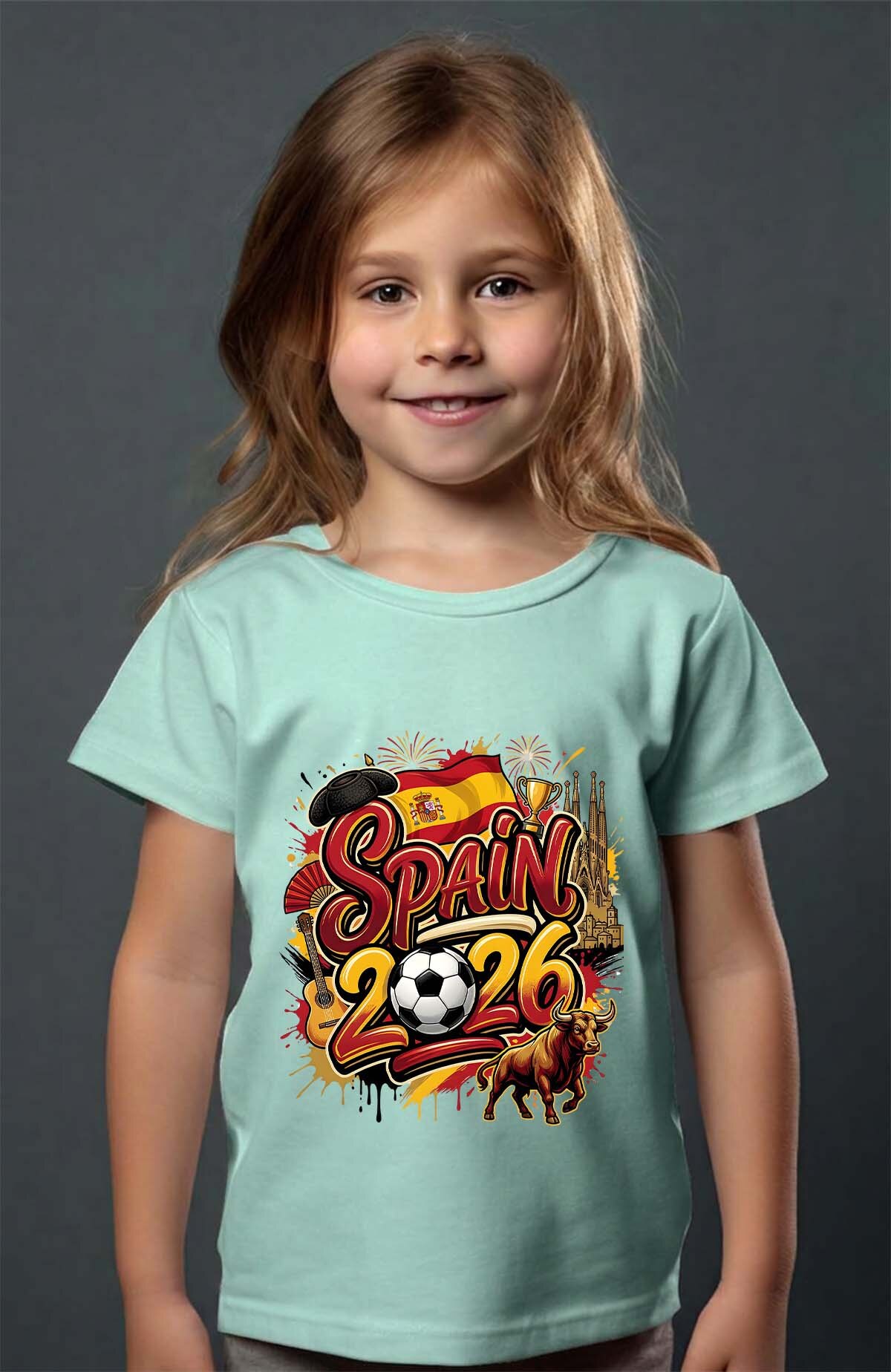Grossiste I.A.L.D FRANCE - Cdm26 Spain - T-shirt Fille