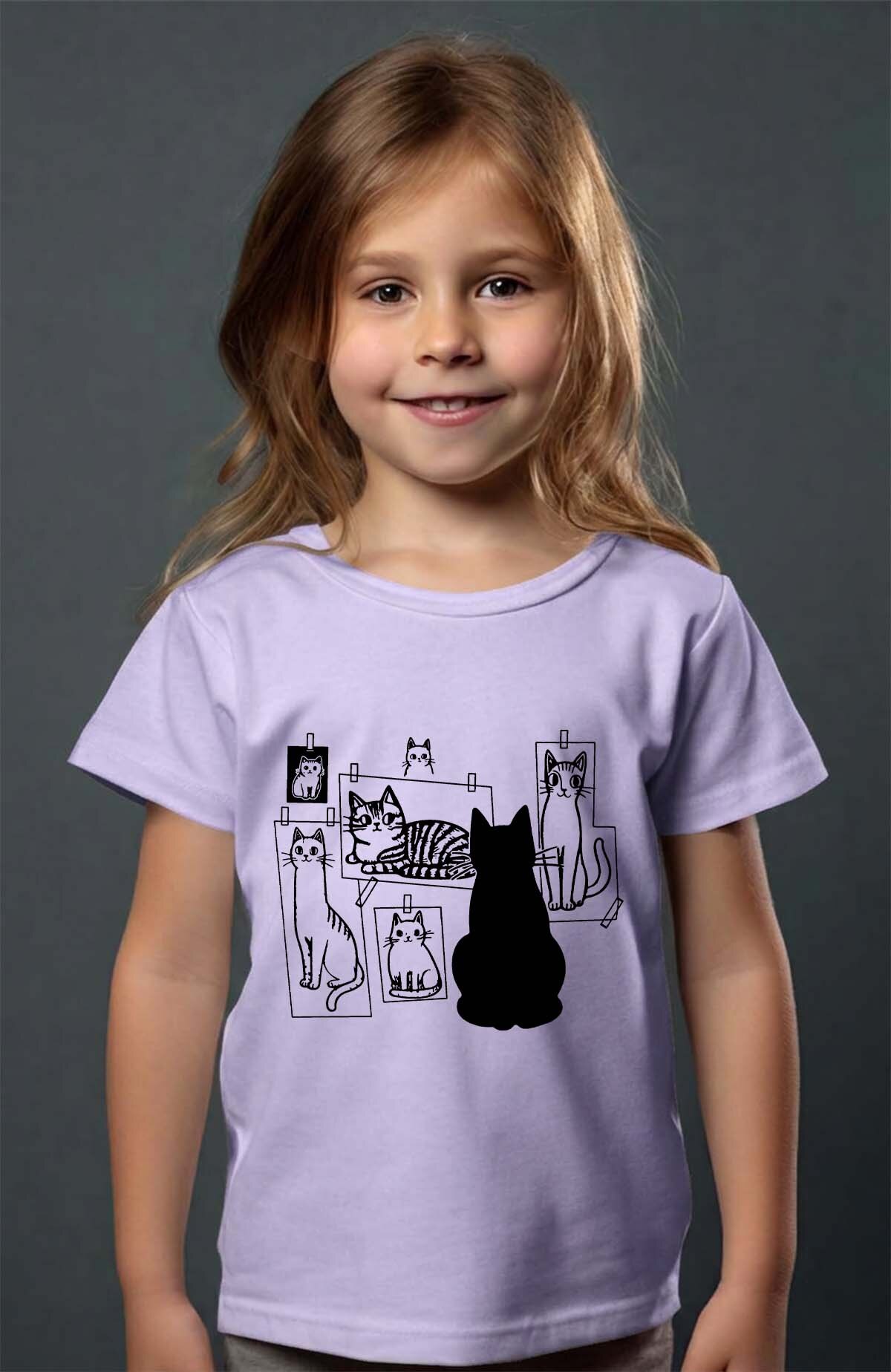 Wholesaler I.A.L.D FRANCE - cats frames - Tee Girl