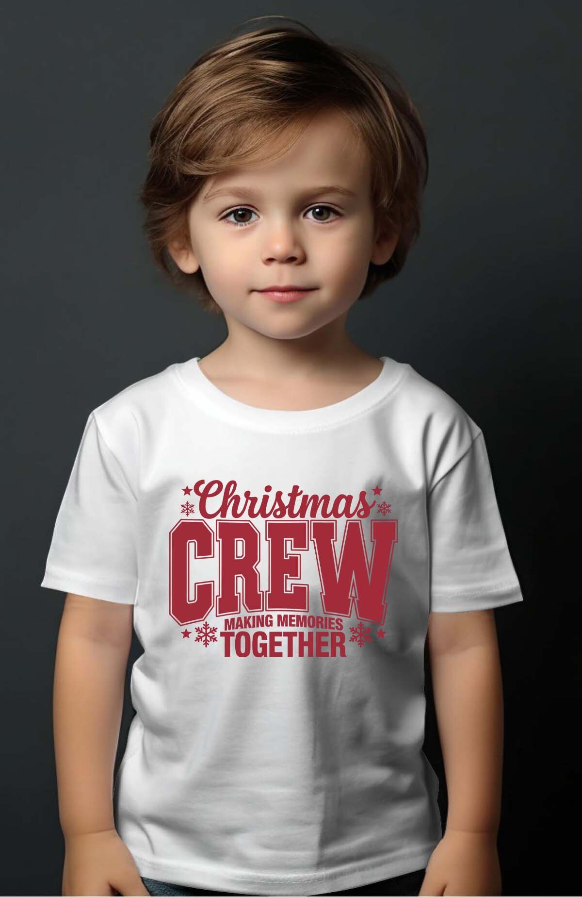 Großhändler I.A.L.D FRANCE - Red Christmas Crew - Jungen T-Shirt