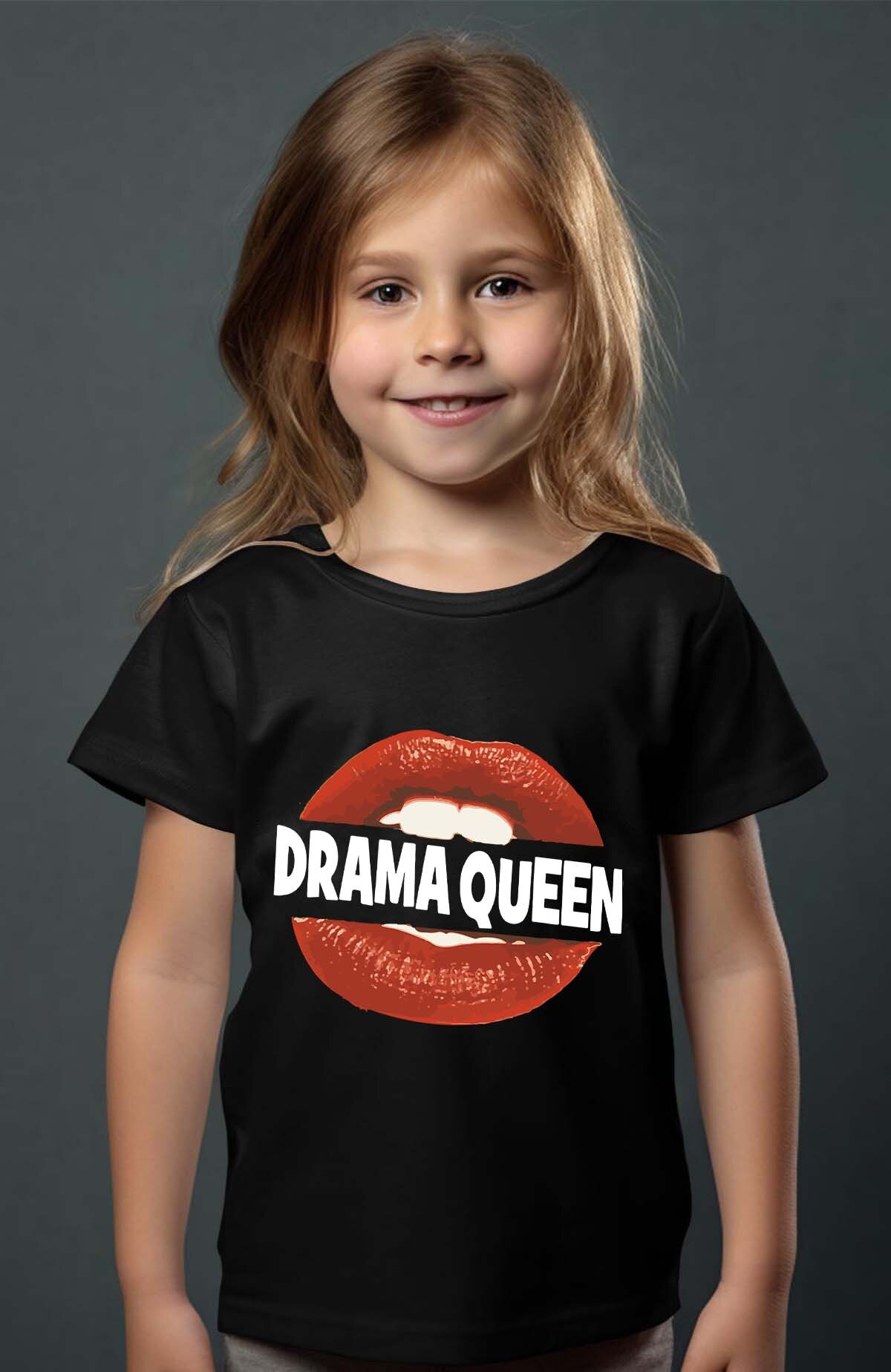 Grossiste I.A.L.D FRANCE - Drama Queen BLANC - T-shirt Fille