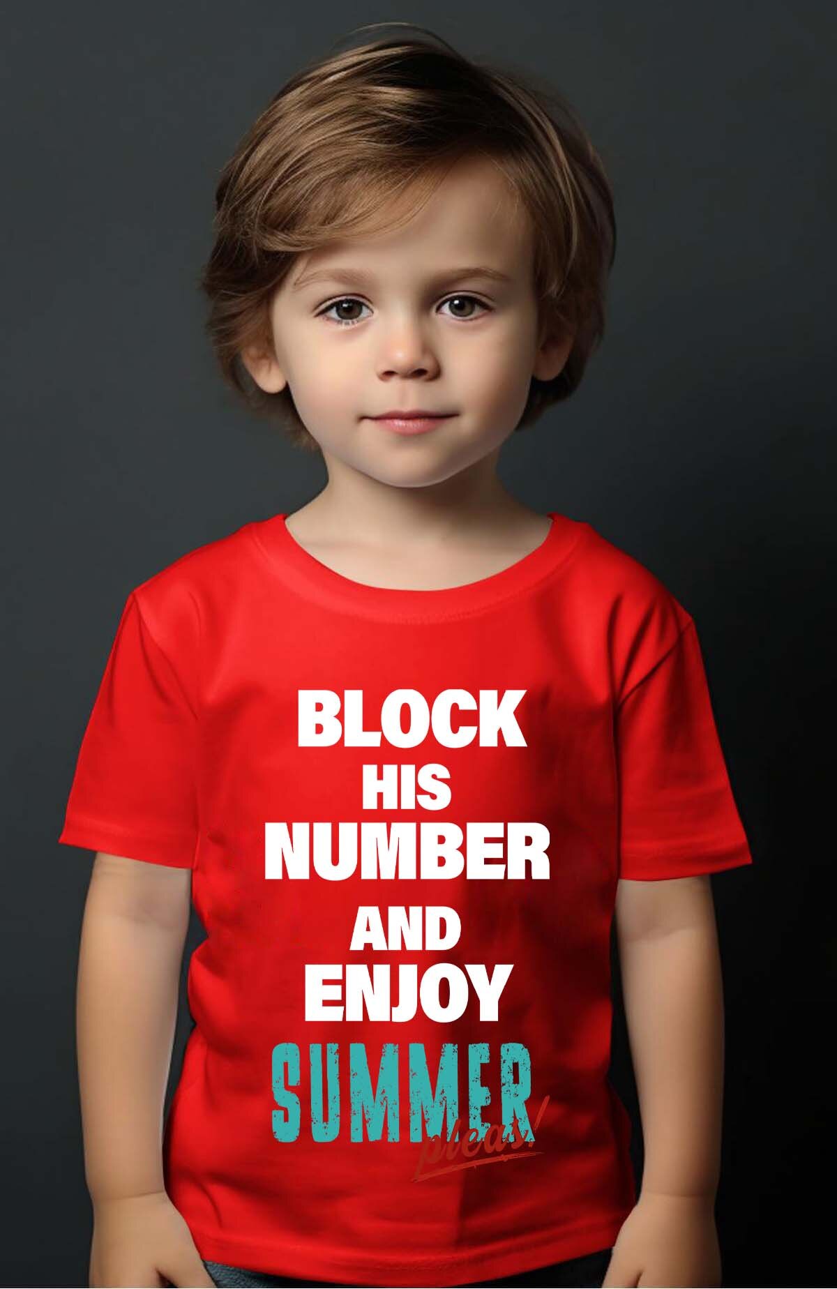 Grossiste I.A.L.D FRANCE - Block enjoy summer - T-shirt Garçon