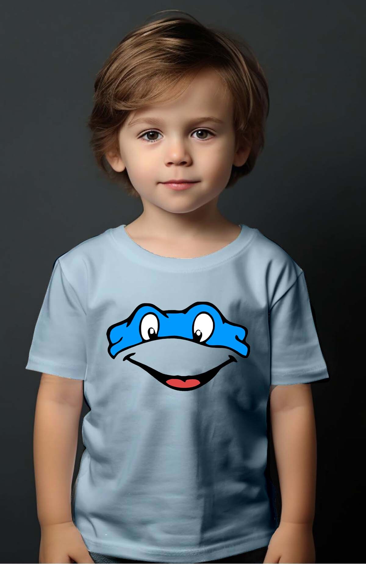 Grossiste I.A.L.D FRANCE - Ninja turtles blue - T-shirt Garçon