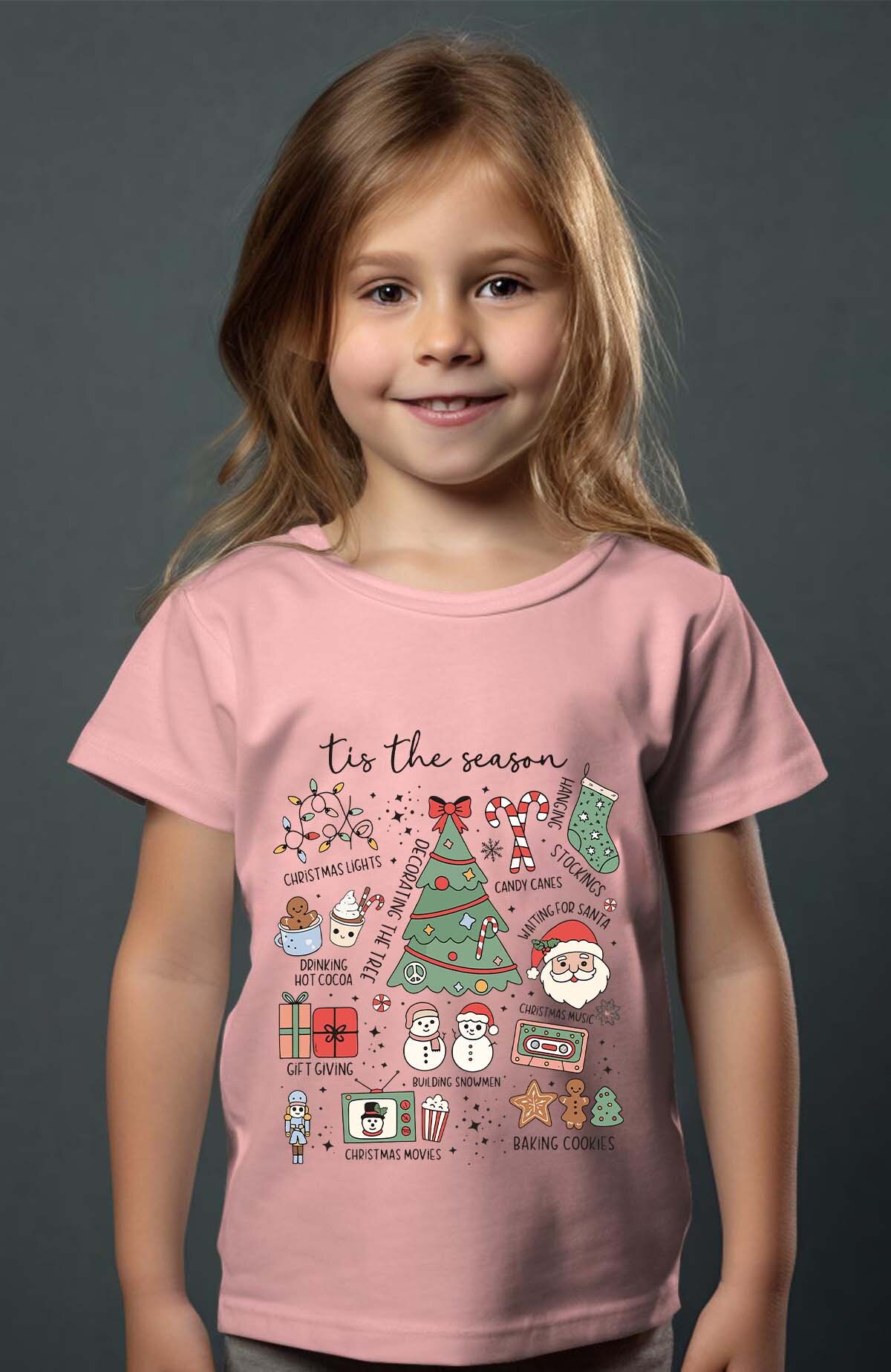 Großhändler I.A.L.D FRANCE - Mehrfachartikel Weihnachten - Mädchen T-Shirt