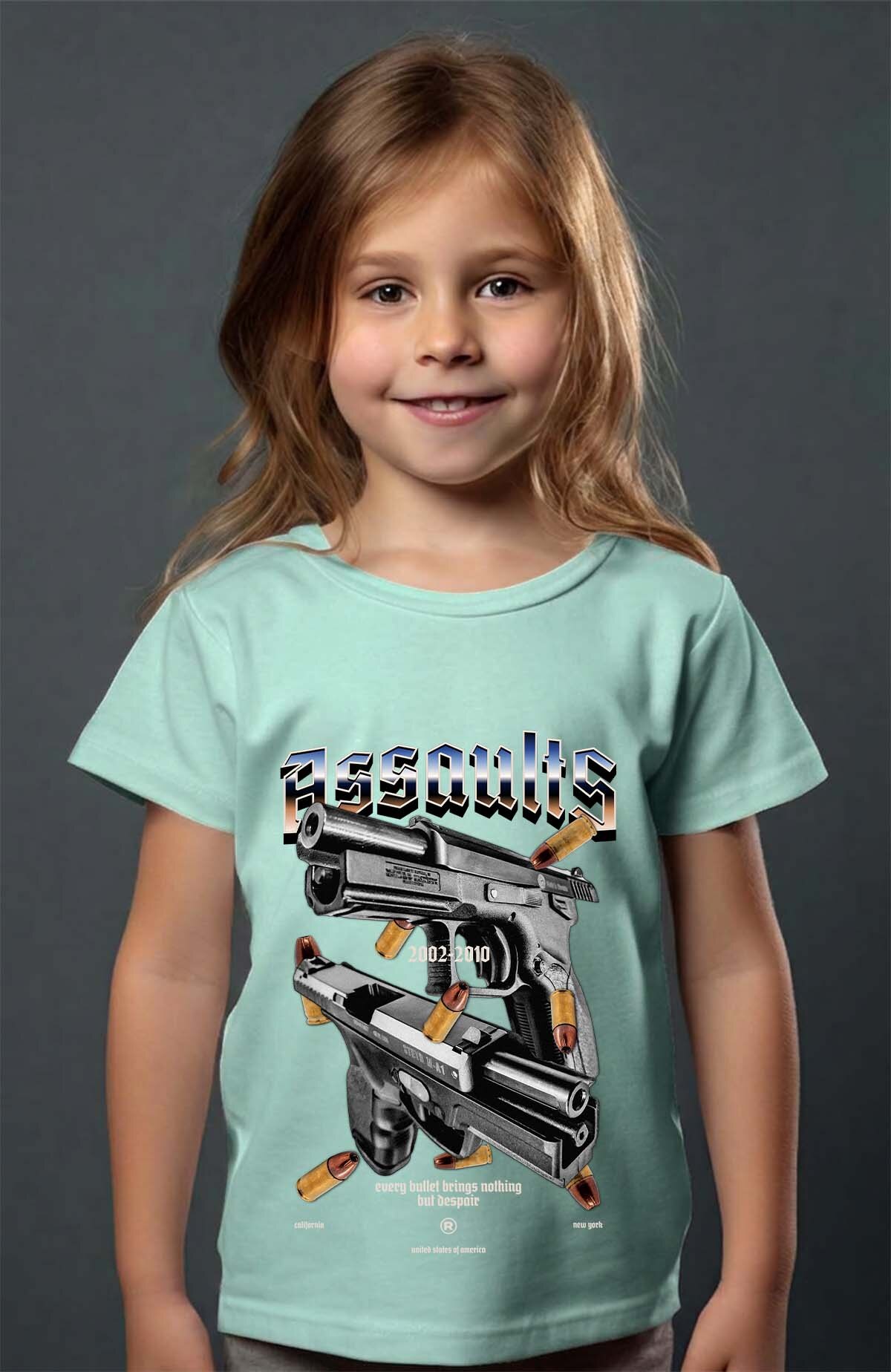 Wholesaler I.A.L.D FRANCE - Gun Graphic - Tee Girl