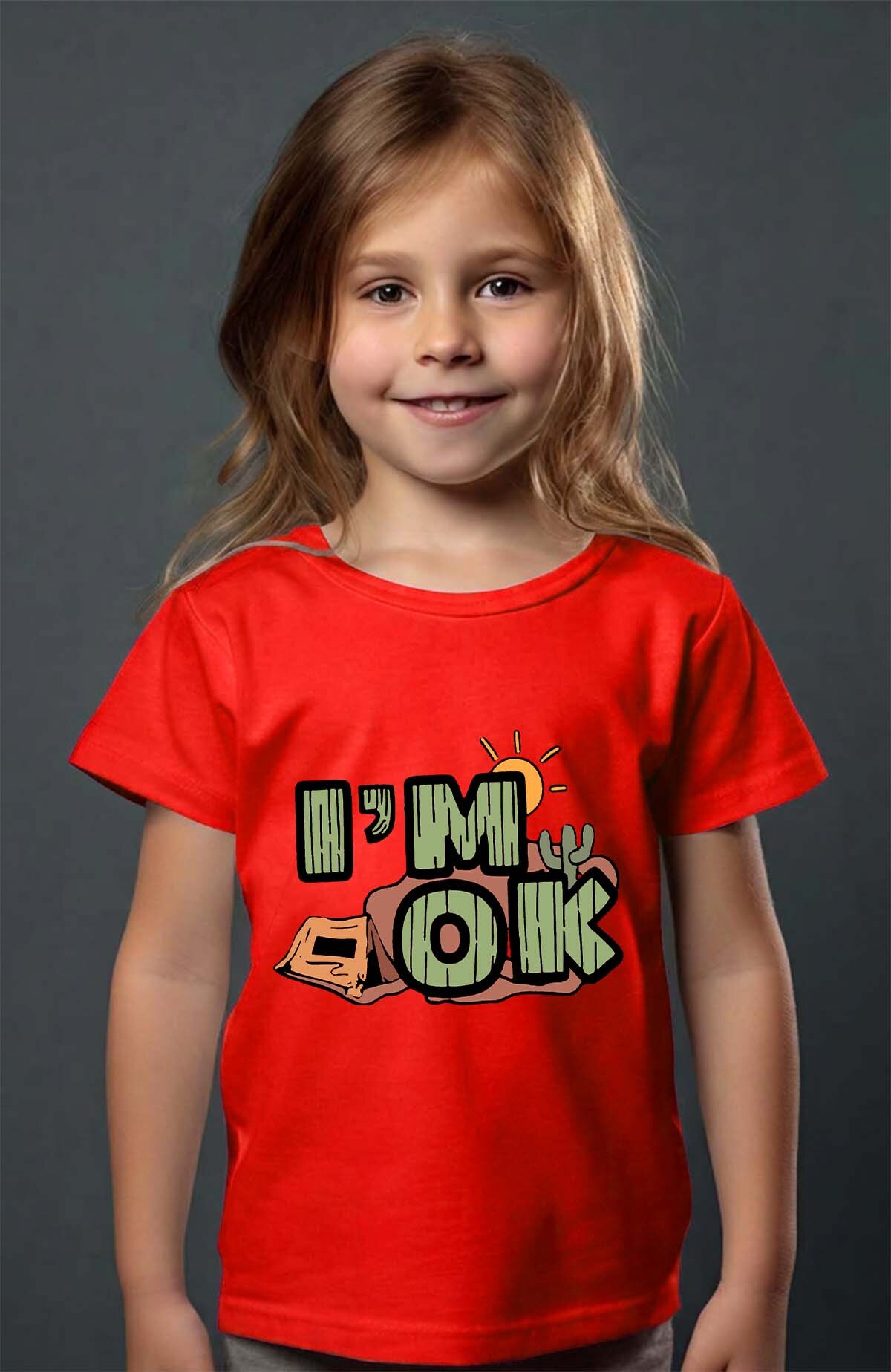 Großhändler I.A.L.D FRANCE - Desert I'm ok - Mädchen T-Shirt