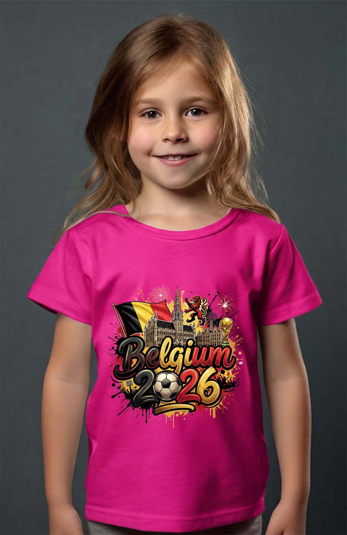 Grossiste I.A.L.D FRANCE - Cdm26 Belgium - T-shirt Fille