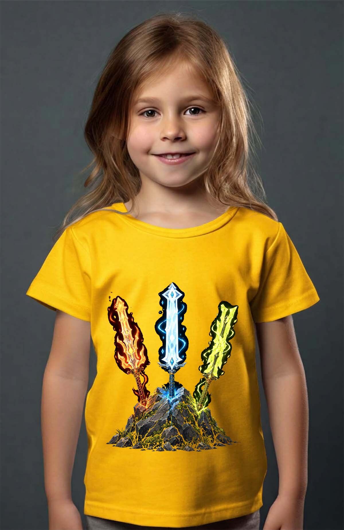 Wholesaler I.A.L.D FRANCE - Elemental swords btow - Tee Girl