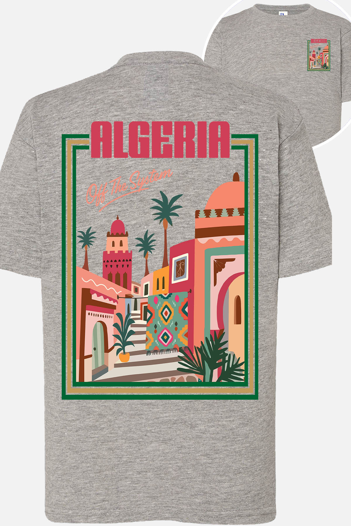 Grossiste I.A.L.D FRANCE - Algerie off - T-shirt Fille