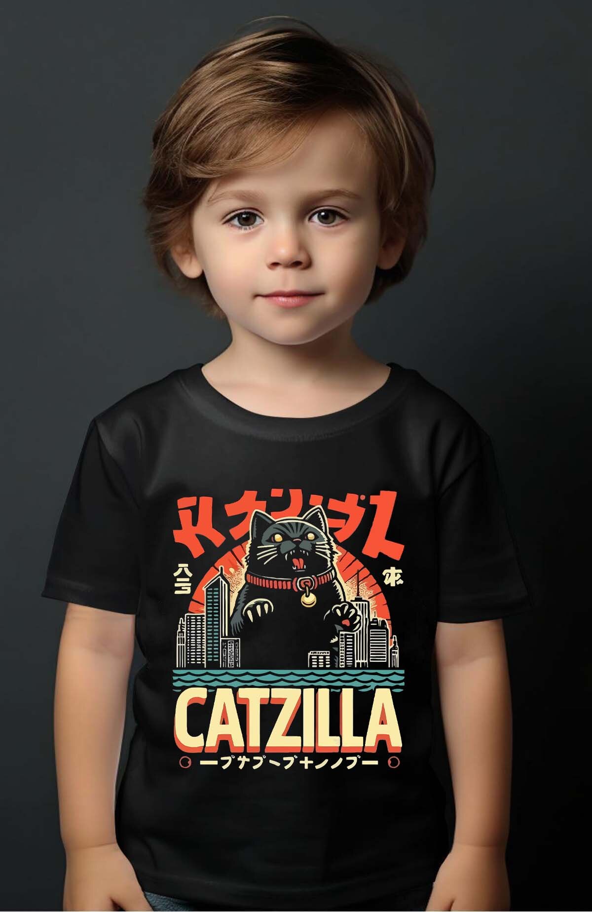 Mayorista I.A.L.D FRANCE - Catzilla Town - Camiseta Niño